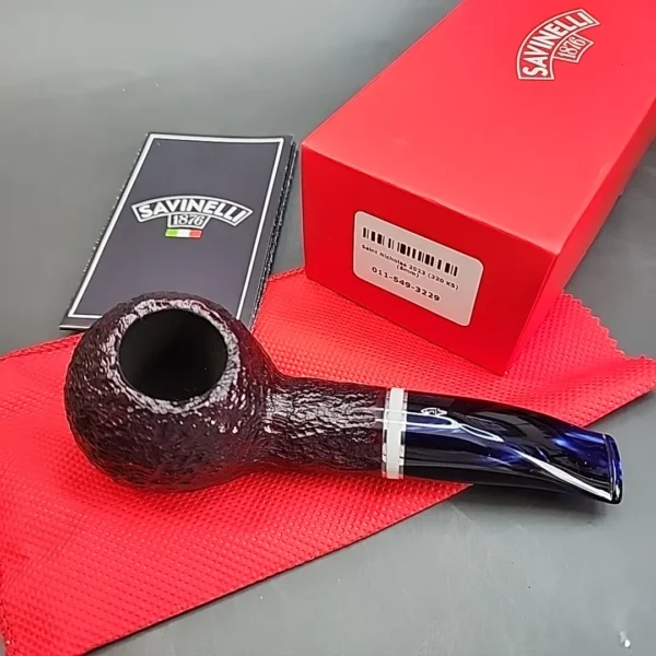 Savinelli 2023 Saint Nicholas 320 KS, Bent Author, 6mm [SOLD OUT] - Image 3