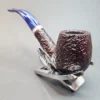 Savinelli 2023 Saint Nicholas 602, Sandblasted Bent Billiard, 6mm [SOLD OUT] - Image 7