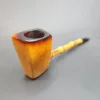 African Block Meerschaum Panel Pipe, Bamboo Shank Pipe [SOLD OUT] - Image 3