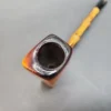 African Block Meerschaum Panel Pipe, Bamboo Shank Pipe [SOLD OUT] - Image 4