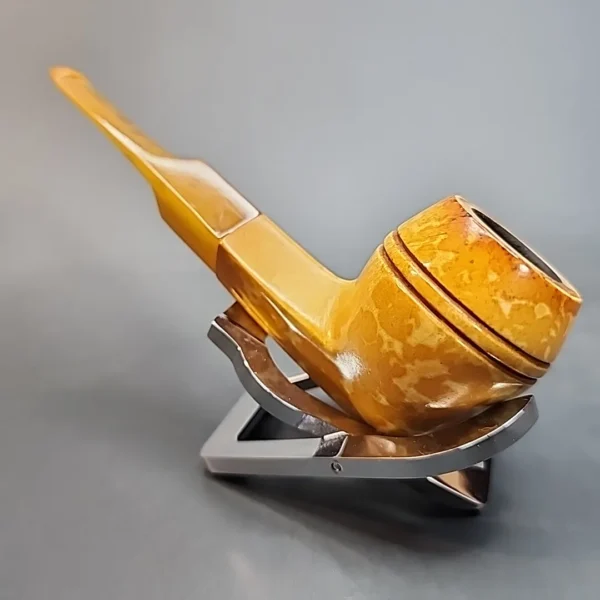 African Meerschaum Straight Bulldog Block Meerschaum Pipe [SOLD OUT] - Image 7