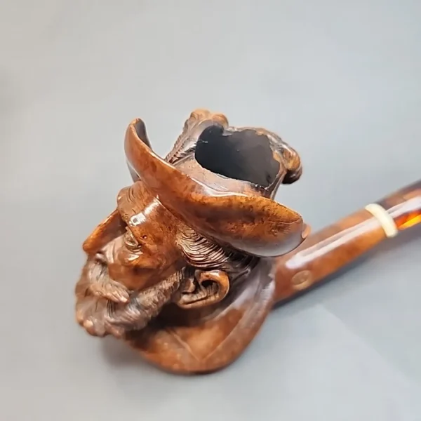 Antique M&T Carved Estate Briar Pipe, German Estates (Müllenbach & Thewald) [SOLD OUT] - Image 5