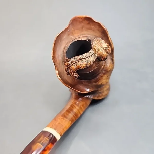 Antique M&T Carved Estate Briar Pipe, German Estates (Müllenbach & Thewald) [SOLD OUT] - Image 8