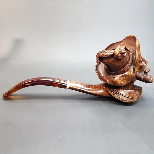 Antique M&T Carved Estate Briar Pipe, German Estates (Müllenbach & Thewald) [SOLD OUT] - Image 10