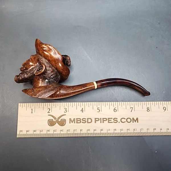 Antique M&T Carved Estate Briar Pipe, German Estates (Müllenbach & Thewald) [SOLD OUT] - Image 13