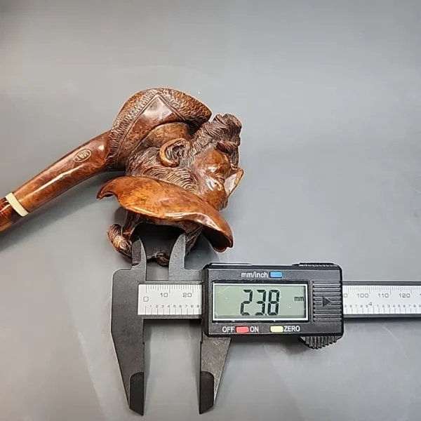 Antique M&T Carved Estate Briar Pipe, German Estates (Müllenbach & Thewald) [SOLD OUT] - Image 14