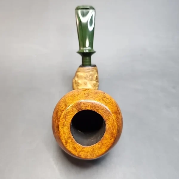 Bennie Joe Tulip Bamboo Shank Briar Pipe, Indonesia [SOLD OUT] - Image 5