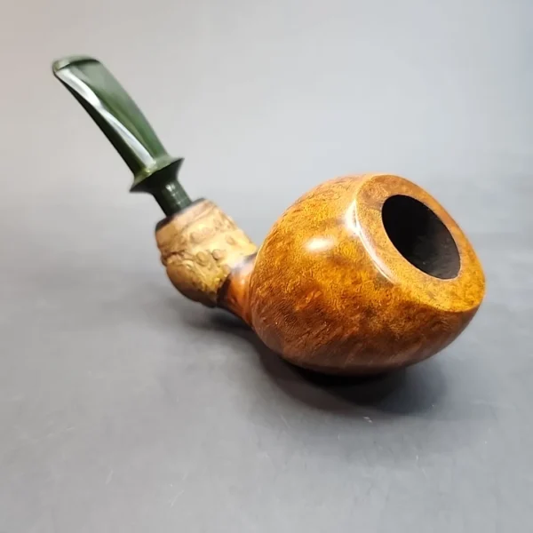 Bennie Joe Tulip Bamboo Shank Briar Pipe, Indonesia [SOLD OUT] - Image 7