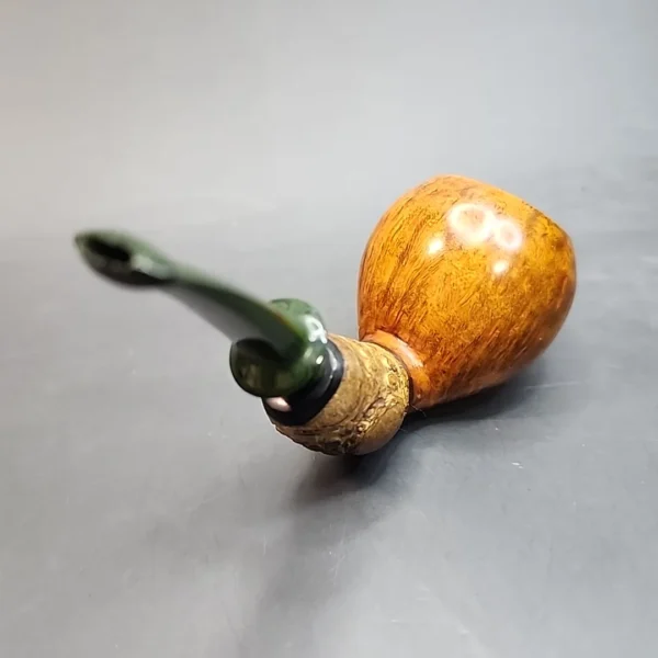 Bennie Joe Tulip Bamboo Shank Briar Pipe, Indonesia [SOLD OUT] - Image 8