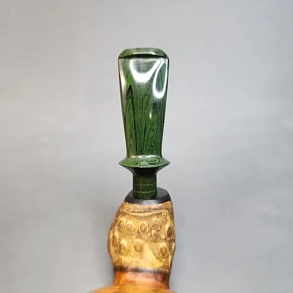 Bennie Joe Tulip Bamboo Shank Briar Pipe, Indonesia [SOLD OUT] - Image 9
