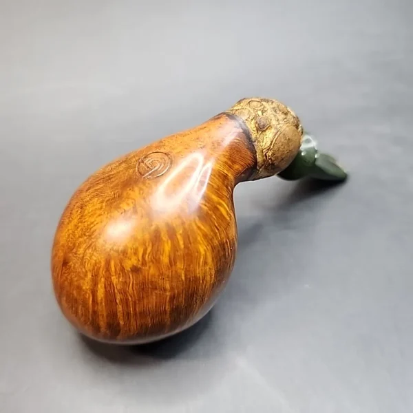 Bennie Joe Tulip Bamboo Shank Briar Pipe, Indonesia [SOLD OUT] - Image 10