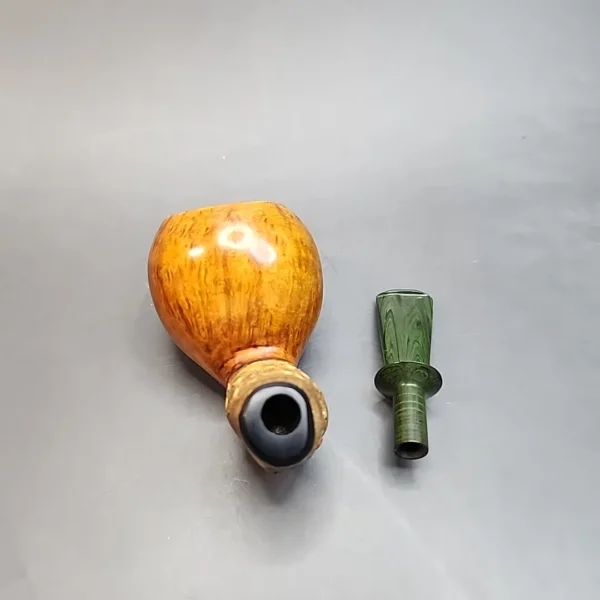 Bennie Joe Tulip Bamboo Shank Briar Pipe, Indonesia [SOLD OUT] - Image 13
