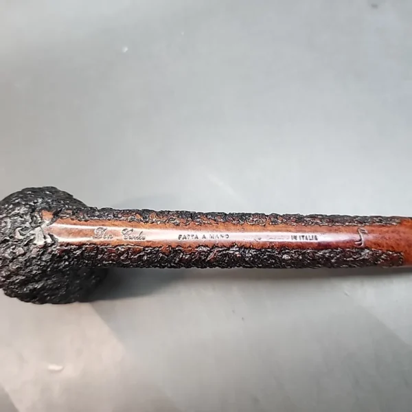 Don Carlos One Note Rusticated Canadian Estate Briar Pipe, Italian Estates [SOLD OUT] - Image 4