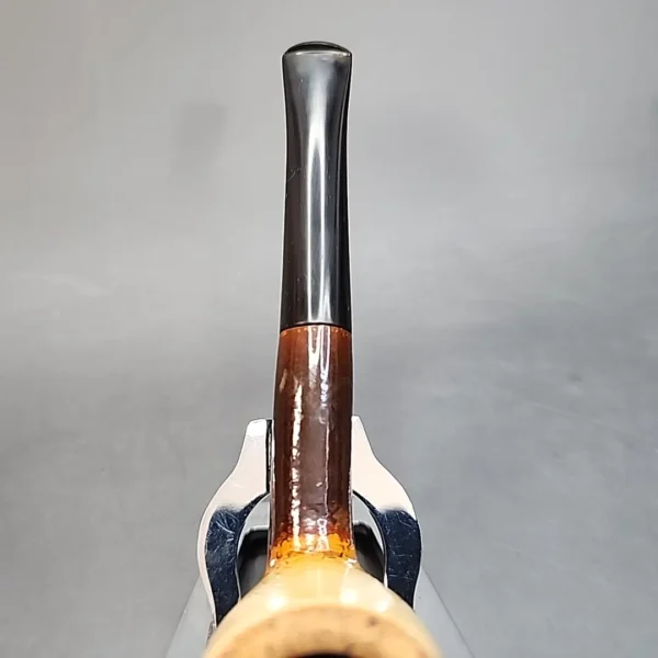 Beautifully Colored Straight Billiard Block Meerschaum Pipe [SOLD OUT] - Image 6