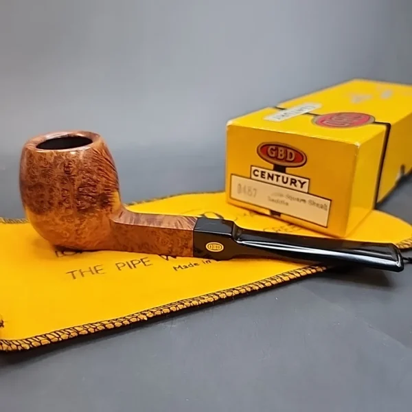 GBD Century 9487 Apple Square Shank Saddle Briar Pipe (Pre-1981) [SOLD OUT] - Image 3