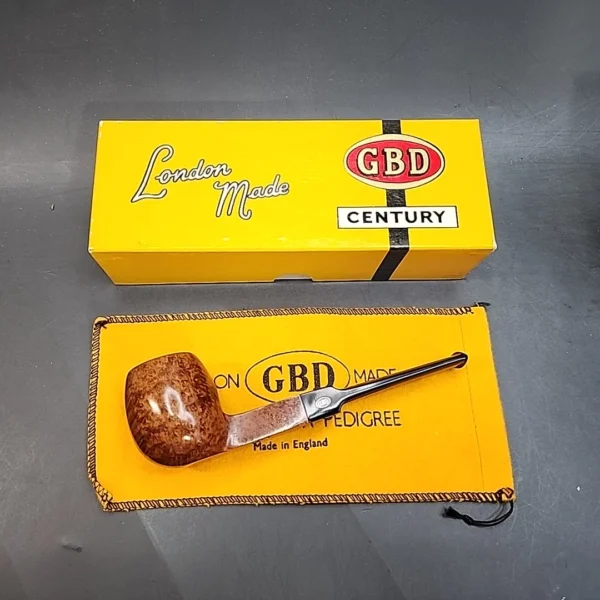 GBD Century 9487 Apple Square Shank Saddle Briar Pipe (Pre-1981) [SOLD OUT] - Image 4