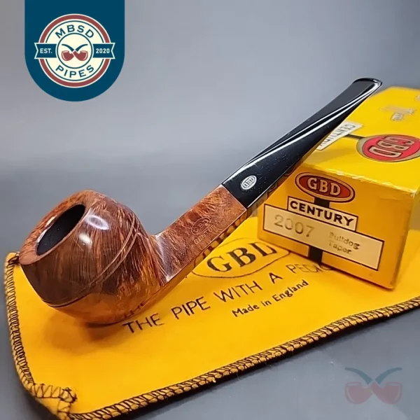 GBD Century 2007, Straight Bulldog Estate Briar Pipe, Unsmoked [SOLD OUT]