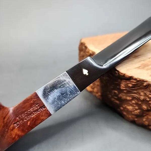 Dr Grabow Viscount Ajustomatic 82, Straight Billiard Estate Briar Pipe [SOLD OUT] - Image 4