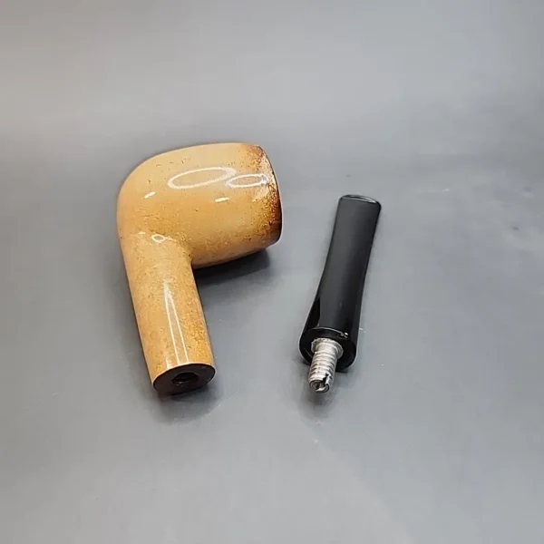 Kiko 7, Genuine Block Meerschaum, Straight Billiard Estate Pipe [SOLD OUT] - Image 12