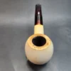 Large Bent Apple Block Meerschaum Pipe, 9mm [SOLD OUT] - Image 7
