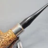 Manx Laxey Rusticated Pot Estate Block Meerschaum Pipe [SOLD OUT] - Image 6