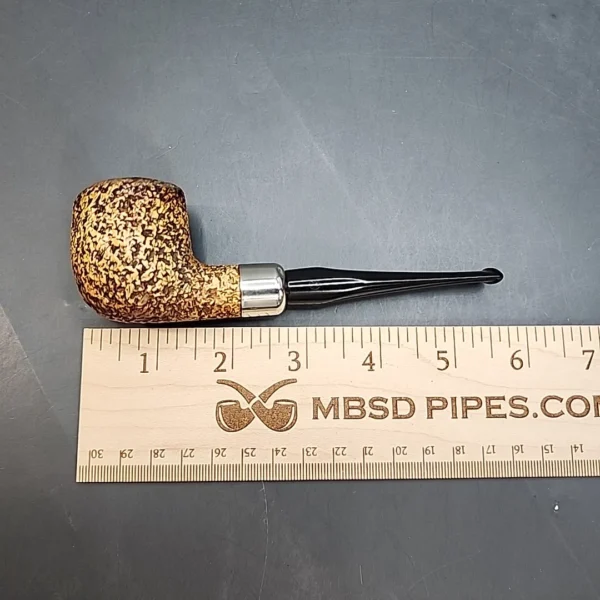 Manx Laxey Rusticated Pot Estate Block Meerschaum Pipe [SOLD OUT] - Image 10