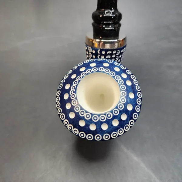 MBSD Meerschaum Blue Dublin Sitter Block Meerschaum Pipe [SOLD OUT] - Image 6