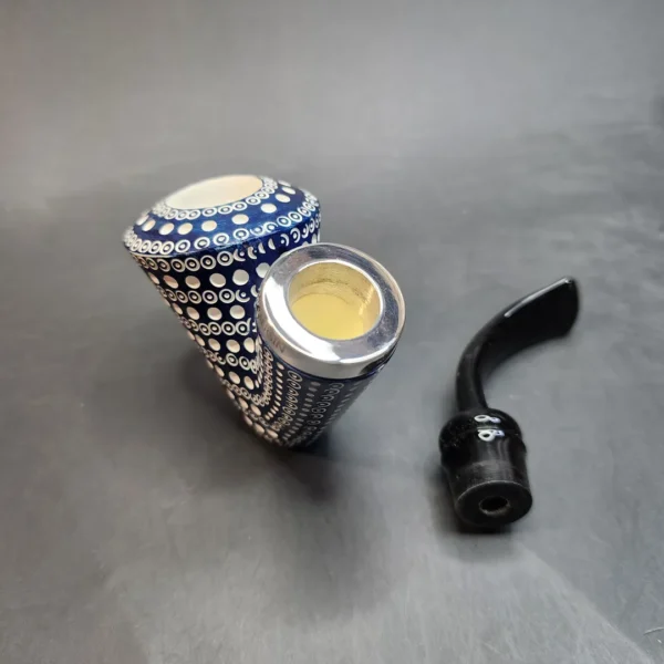 MBSD Meerschaum Blue Dublin Sitter Block Meerschaum Pipe [SOLD OUT] - Image 12