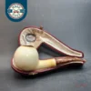 MBSD Meerschaum Deluxe, Bent Apple, Estate Block Meerschaum Pipe, 9mm [SOLD OUT]