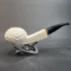 MBSD Meerschaum Deluxe, Briar-Mortis, Block Meerschaum Pipe, 9mm [SOLD OUT] - Image 4