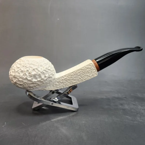 MBSD Meerschaum Deluxe, Briar-Mortis, Block Meerschaum Pipe, 9mm [SOLD OUT] - Image 4