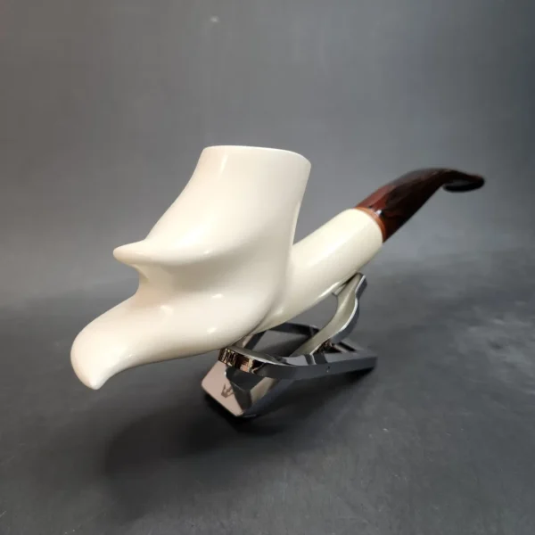 MBSD Meerschaum Deluxe, Freehand Block Meerschaum Pipe, 9mm [SOLD OUT] - Image 5