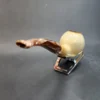 MBSD Meerschaum Deluxe, Bent Apple, Estate Block Meerschaum Pipe, 9mm [SOLD OUT] - Image 7
