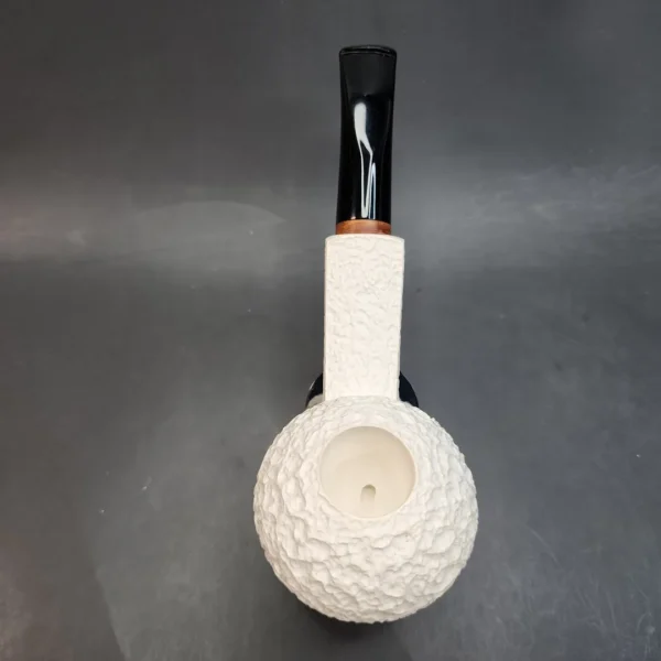 MBSD Meerschaum Deluxe, Briar-Mortis, Block Meerschaum Pipe, 9mm [SOLD OUT] - Image 7