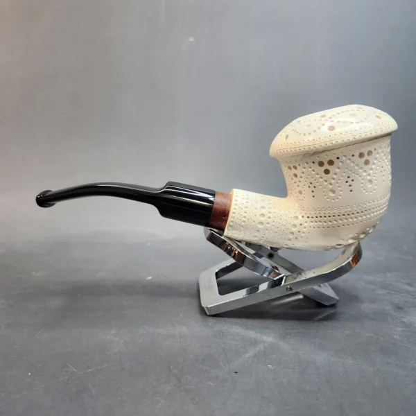 MBSD Meerschaum Deluxe, Calabash Block Meerschaum Pipe, 9mm (Briar-Mortis) [SOLD OUT] - Image 8