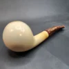 MBSD Meerschaum Deluxe, Bent Apple, Estate Block Meerschaum Pipe, 9mm [SOLD OUT] - Image 8