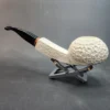 MBSD Meerschaum Deluxe, Briar-Mortis, Block Meerschaum Pipe, 9mm [SOLD OUT] - Image 8