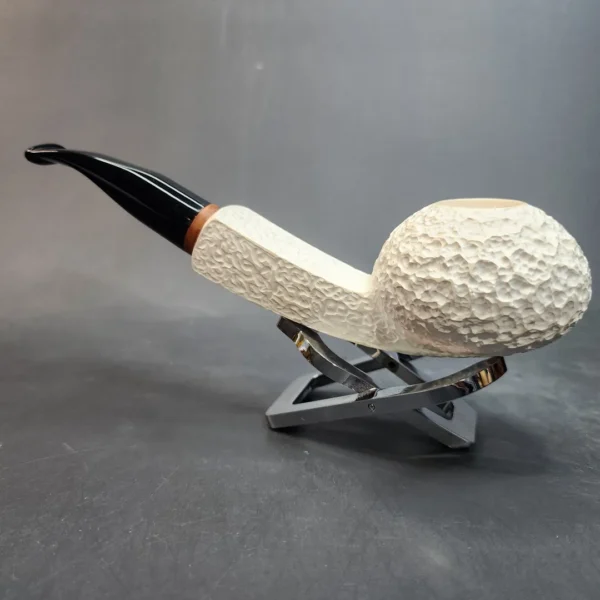 MBSD Meerschaum Deluxe, Briar-Mortis, Block Meerschaum Pipe, 9mm [SOLD OUT] - Image 8