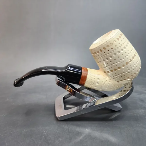 MBSD Meerschaum Deluxe Short, Oom Paul Block Meerschaum Pipe, Briar-Mortis [SOLD OUT] - Image 8