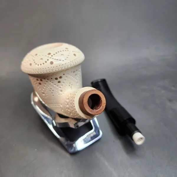 MBSD Meerschaum Deluxe, Calabash Block Meerschaum Pipe, 9mm (Briar-Mortis) [SOLD OUT] - Image 10