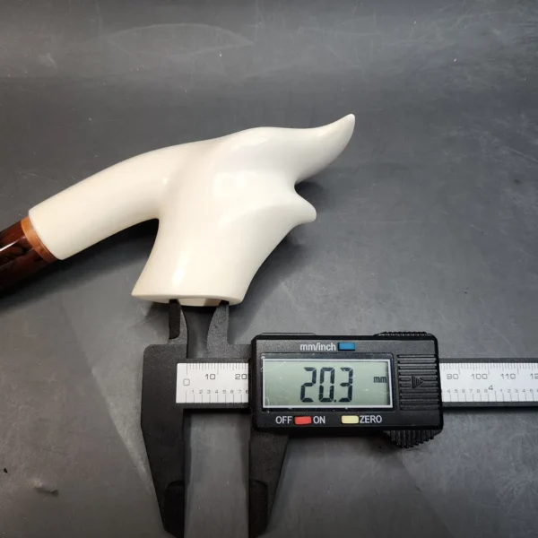 MBSD Meerschaum Deluxe, Freehand Block Meerschaum Pipe, 9mm [SOLD OUT] - Image 10