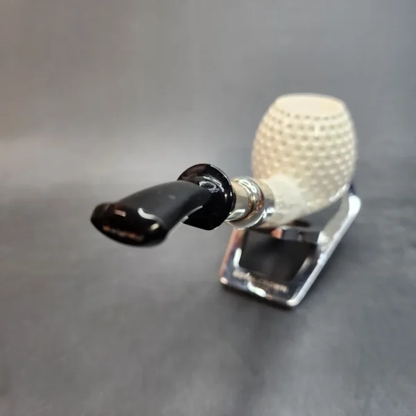 MBSD Meerschaum Golf Ball Spigot Block Meerschaum Pipe, 925 Silver [SOLD OUT] - Image 8
