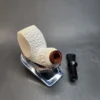 MBSD Meerschaum Deluxe Nose Warmer Block Meerschaum Pipe, Briar-Mortis [SOLD OUT] - Image 8
