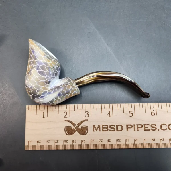 MBSD Meerschaum Colored Freehand Block Meerschaum Pipe, New [SOLD OUT] - Image 10