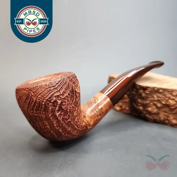 Morgan Pipes Arbutus 103, Sandblasted Dublin Briar Pipe [SOLD OUT]