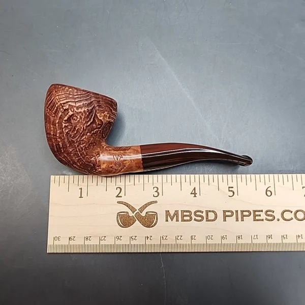 Morgan Pipes Arbutus 103, Sandblasted Dublin Briar Pipe [SOLD OUT] - Image 10