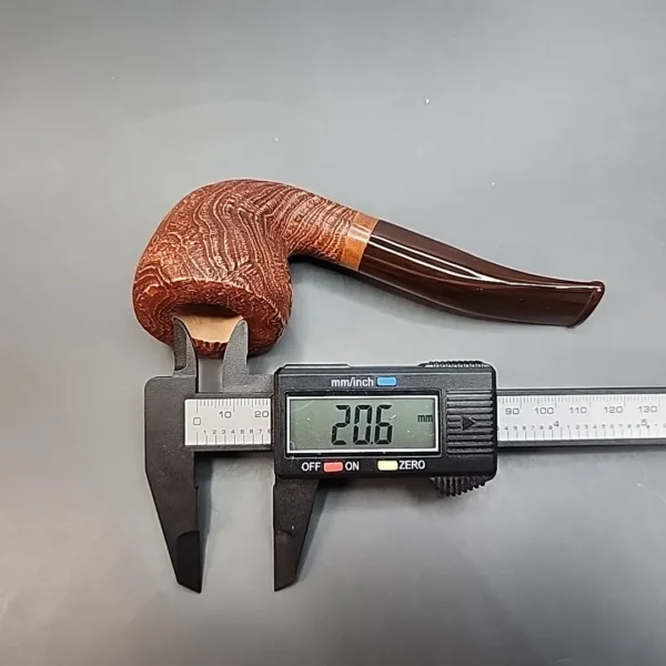 Morgan Pipes Arbutus 103, Sandblasted Dublin Briar Pipe [SOLD OUT] - Image 11