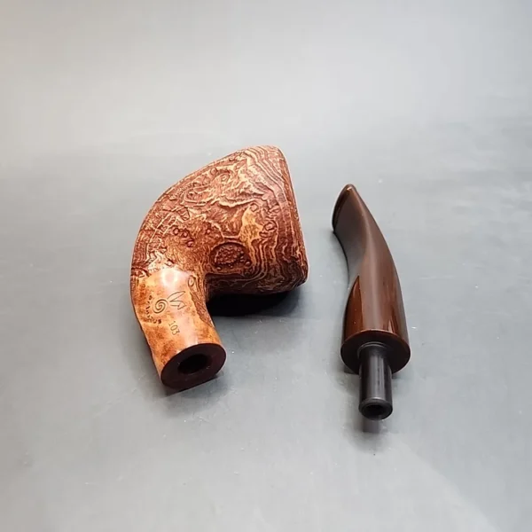 Morgan Pipes Arbutus 103, Sandblasted Dublin Briar Pipe [SOLD OUT] - Image 12