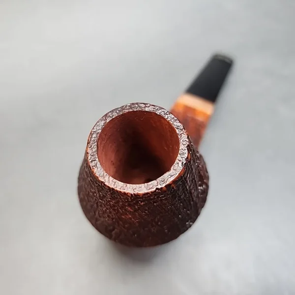 Morgan Pipes Blackjack 32, Sandblasted Rhodesian Briar Pipe [SOLD OUT] - Image 5