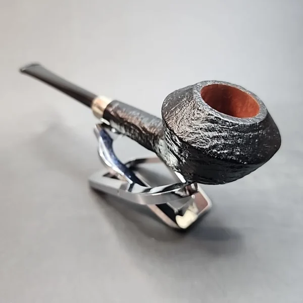 Morgan Pipes Blackjack 27, Sandblasted Rhodesian Briar Pipe, New [SOLD OUT] - Image 6